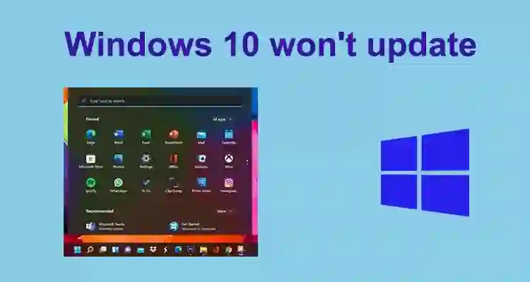 Windows 10 won't update