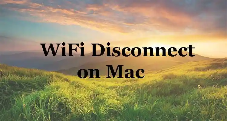 WiFi Disconnect on Mac